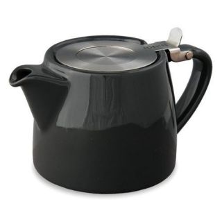 SUKI FOR LIFE CHARCOAL STUMP TEAPOT WITH INFUSER 16oz/50cl