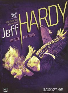 WWE Jeff Hardy   My Life My Rules DVD, 2009, 3 Disc Set