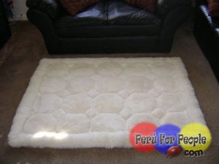 white fur rug in Area Rugs