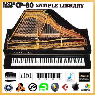 Yamaha CP 80 CP80 Acoustic Electric Piano reason refills kontakt 5 6 