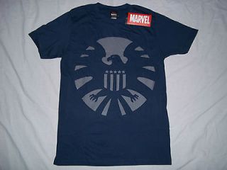 Shirt Marvel Comics SHIELD Avengers Captain America Iron Man Hulk 