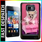 Cool Chihuahua Dog On Chair Hard Case Back Cover For Samsung Galaxy S2 