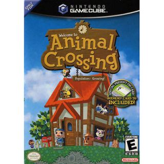 Animal Crossing Nintendo Gamecube Game