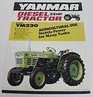 Yanmar YM2000 Diesel Tractor Frontloader and Boxblade