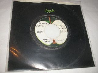 Doris Troy Jacobs Ladder / Get Back 7 45 rpm Apple 1824 NM Vinyl