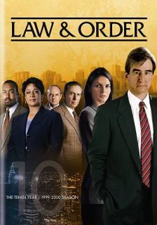Law Order The Tenth Year DVD, 2012, 5 Disc Set