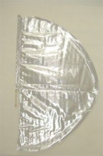 Reg. Size Angels Wing Flag w Pole   Silver Lame   Christian Worship 