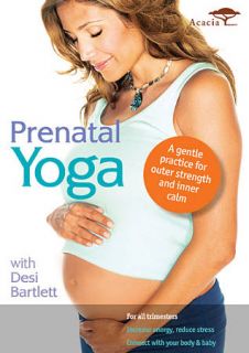 Prenatal Yoga DVD, 2009, Prenatal Yoga With Desi Bartlett