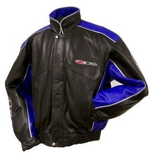 C6 Z06 Corvette Racing lambskin leather bomber jacket XL
