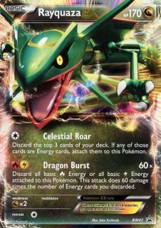Pokemon Rayquaza Ex Promo Card FROM Fall Legendary 2012 Collectors Tin