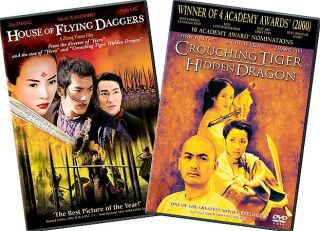 House of Flying Daggers Crouching Tiger, Hidden Dragon SE DVD, 2005, 2 