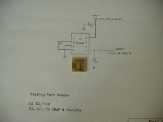 Bias supply printed circuit board, FET, amplifier, pre amp