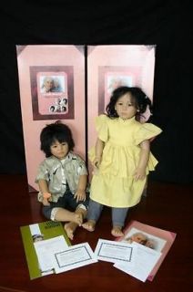 Annette Himstedt Doll 88 World Child Makimura & Michiko
