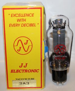 Single JJ Electronic 2A3 40 amp tube, Brand New 