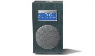 Tivoli   Model 10   AM/FM Clock Radio   Ocean Blue/Silver