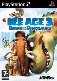 Ice Age 3 Dawn of the Dinosaurs for Sony Playstation 2 PS2 PAL (Brand 