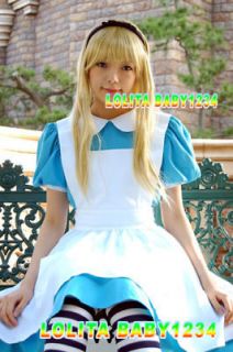 Alice in Wonderland~Kaw​aii Lolita Cosplay New Japan emo