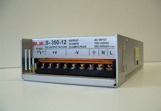   350 12 10 13.8V HAM Radio Power Supply 12V Great for CB and RF Amps 01