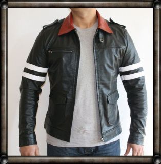 Alex Mercer Prototype Original style Black Leather Stylish Jacket