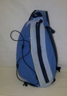 OVERLAND EQUIPMENT Blue One Strap Messenger Bag Luggage Day Pack 