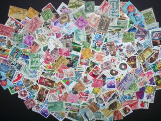 USED lot of 60 mixed all different US stamps off paper   nice starter 