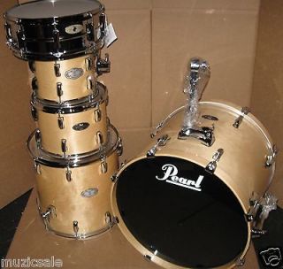 Pearl VBL Traditional 5 Piece Drum Shell Pack Natural Clear Lacquer 