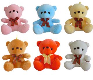 wholesale 100pcs 20CM(8)TEDDY BEARS stuffed animal plush toys 6 