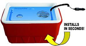 PORTABLE 12 V BATTERY POWERED AIR CONDITIONER COOLER