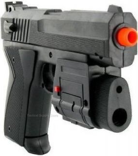 Newly listed SPRING NAVY SEAL AIRSOFT PISTOL HAND GUN LIGHT & LASER W 