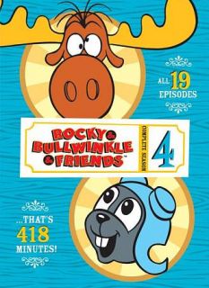 Rocky & Bullwinkle & Friends Complete Season 5 (DVD, 2011, 4 Disc Set 