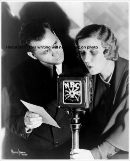 1932 MARIAN JORDAN FIBBER MCGEE NBC RADIO PHOTO