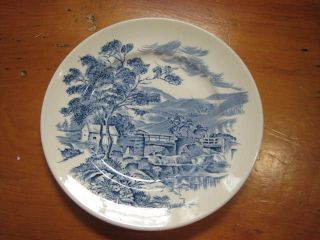 ENOCH WEDGWOOD BLUE COUNTRYSIDE 7 IN. SALAD PLATE