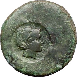 AKRAGAS in Sicily after Destruction by Carthage 405BC Hemilitron Rare 