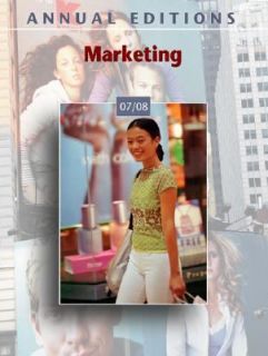 Annual Editions Marketing 07 08 by John E. Richardson 2006, Paperback 