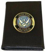   Badge & Credential Case (3.75 x 5) w/Choice of Agency Medallion