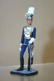  MODELS CAPTAIN 17th LANCERS MOUNTED REVIEW 1890 STUDIO PAINTED ow