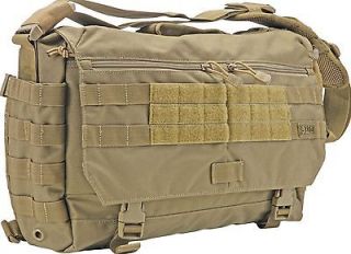 11 Tactical Rush Delivery Sandstone Messenger Bag Nylon Water 