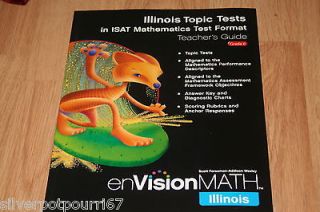 Scott Foresman Addison Wesley enVision Math Il Topic Tests ISat Format 