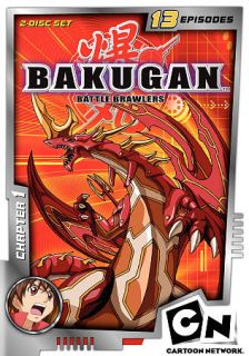Bakugan Battle Brawlers Chapter 1 DVD, 2010, 2 Disc Set