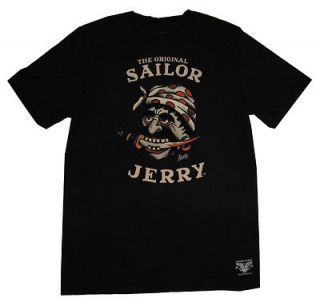 Sailor Jerry Buccaneer Tattoo Artist Soft Adult T Shirt Tee