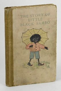   of Little Black Sambo ~ HELEN BANNERMAN 1st US Edition ~1st State 1900