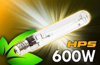 Planet Light 600w HPS Grow Lamp 600 Watt Hydroponics High Pressure 