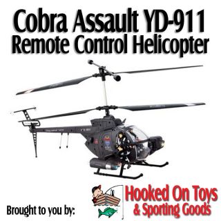 Cobra 3 Channel Large Remote Control Assault Helicopter