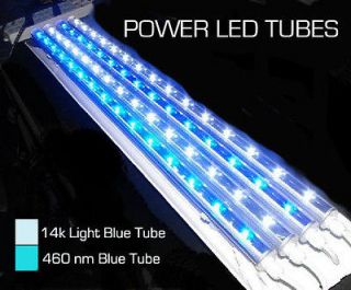 1200mm Aquarium LED Tube T5, T8 suspension kit, VHO, Blue 460nm 