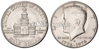 1976, Kennedy Half Dollar