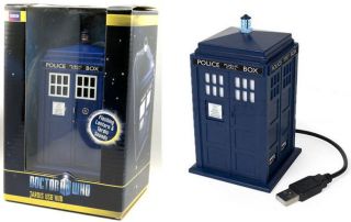 Doctor Who Tardis 4 Port USB Hub With Sound Effects   New & Official 