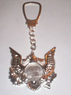 Harris & Co. Eagle Quarter Key Chain