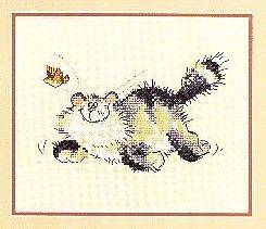 Margaret Sherry Collection PURR SUIT Cross Stitch Chart / Pattern 