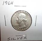 18 Vintage Silver Washington Quarters 90% Silver Bullion 1932 1964