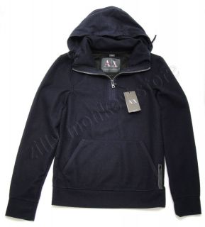 Armani Exchange AX Mens Hoodie Pull Over Top XS $88